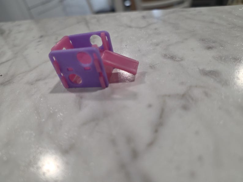 Miniature Little Park Set or Singles. 3D Printed. Perfect for Jumping Spiders Enrichment Toy Bild 12