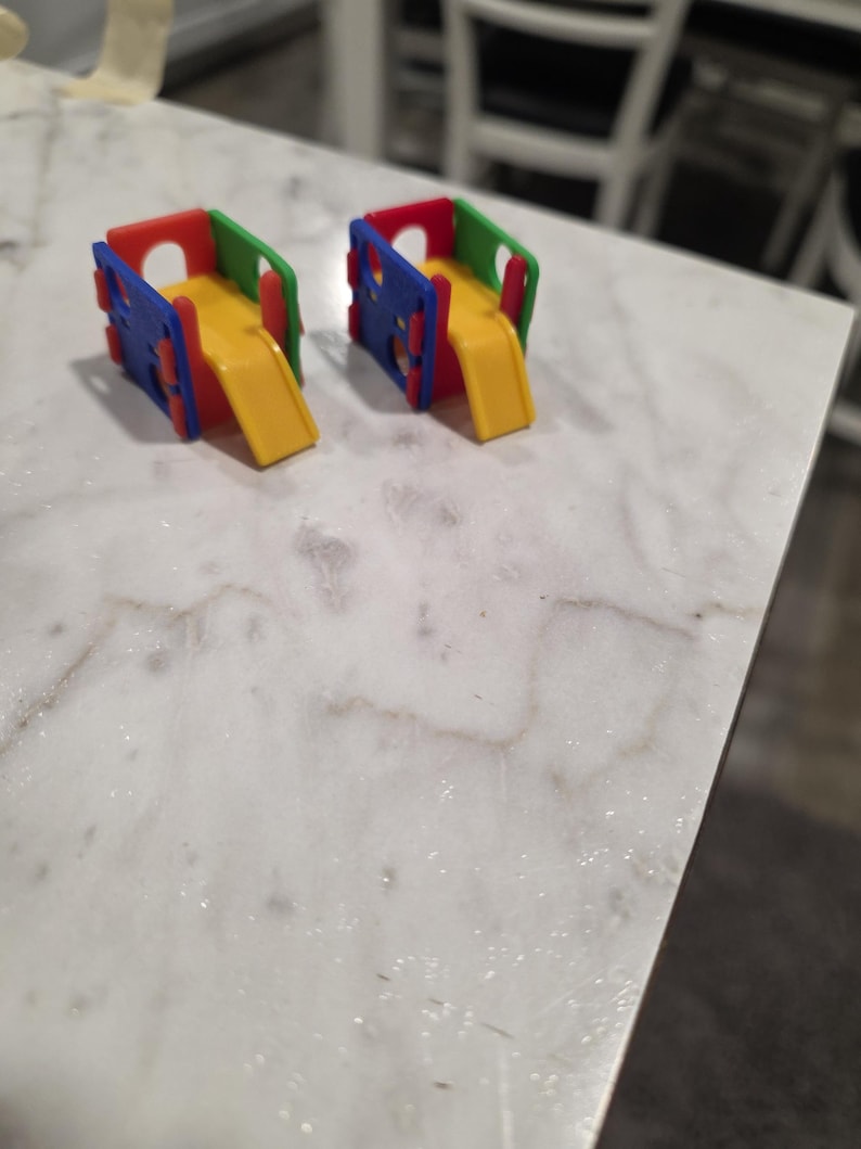 Miniature Little Park Set or Singles. 3D Printed. Perfect for Jumping Spiders Enrichment Toy Bild 13