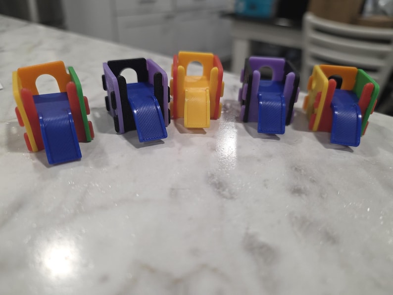 Miniature Little Park Set or Singles. 3D Printed. Perfect for Jumping Spiders Enrichment Toy Bild 14