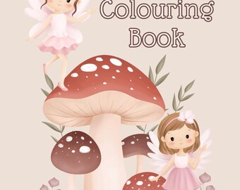 Enchanting Fairy Tales: 24-Page Children’s Colouring Book Digital Download