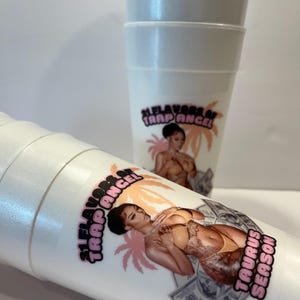 Personalized Styrofoam cup , Custom Styrofoam foam, Birthday cups