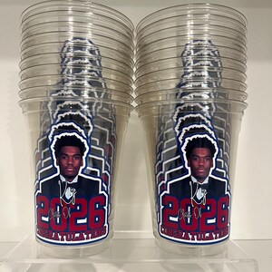 Graduation Custom Cups | Grad Cups | Grad Party | Graduation Party Favors | Class of 2026 image 11