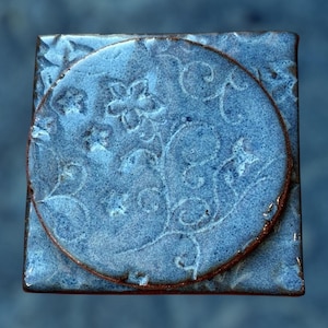 Ceramic coasters - set of two