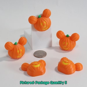 Mickey Jack-O-Lantern Magnets - Perfect for Halloween on the High Seas, Fish Extender, Pixie Dust, Cruise Door Magnets - 3D Printed