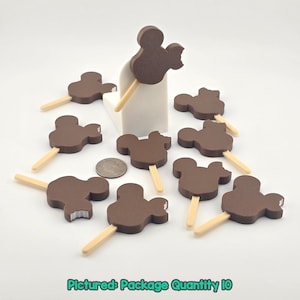 Mickey Bar Magnet (Small) - Disney Cruise Magnet - Stateroom Door Decoration, Fish Extender Gift, or Pixie Dust - 3D Printed