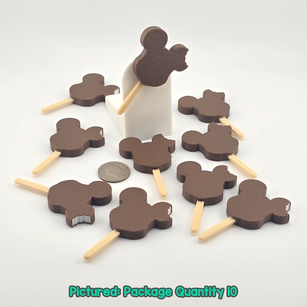 Mickey Bar Magnet (Small) - Disney Cruise Magnet - Stateroom Door Decoration, Fish Extender Gift, or Pixie Dust - 3D Printed