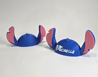Stitch Ears Magnet - Disney Cruise Magnet - Personalized Stateroom Door Decoration, Fish Extender Gift, or Fridge Accessory - 3D Printed