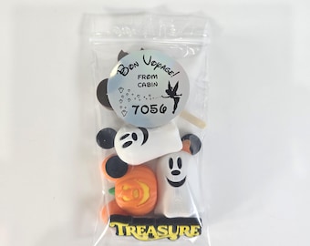 Halloween Disney Cruise Magnet Set - Customizable and Personalized - Stateroom Door Decoration, Fish Extender Gift, or Pixie Dust-3D Printed