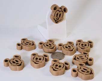 Mickey Waffle Magnet (Small) - Disney Cruise Magnet - Personalized Stateroom Door Decoration, Fish Extender Gift, or Pixie Dust - 3D Printed