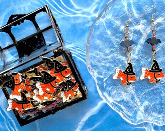 Spellfish-oorbellen (Summerween-editie)