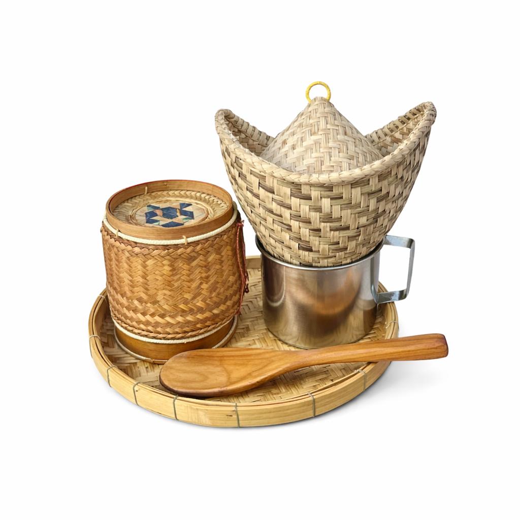 7-inch Sticky Rice Steaming Set – Complete Set of 6 Pieces for ...