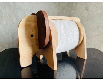 Cute Animal-Shaped Tissue Holder, Fun & Functional Tissue Box Cover, Animal Decor for Bathroom, Living Room, or Office, Gift Animal Lovers