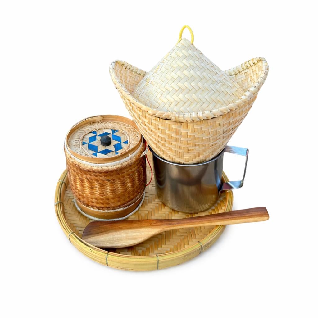 7-inch Sticky Rice Steaming Set – Complete Set of 6 Pieces for ...