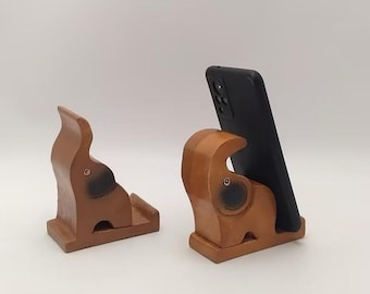Handmade Wooden phone stand, Wooden Phone Holder, Wooden Mobile Phone Stand, Tablet stand For Desk, Phone Holder, Phone Accessories