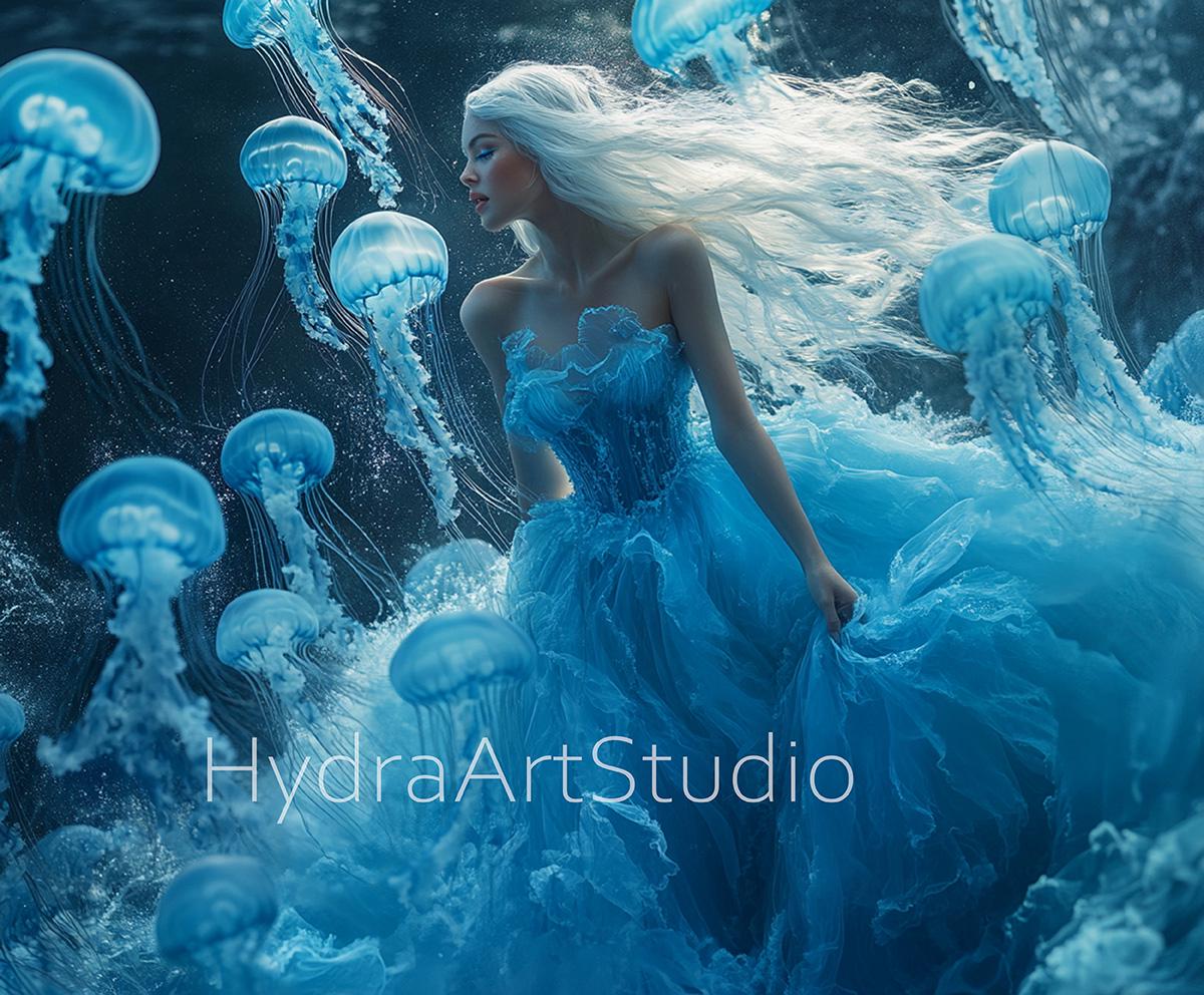 Jellyfish Style Dress - Etsy
