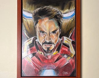 Iron Man Original Pencil Drawing