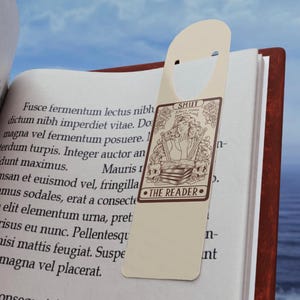 The Smut Reader Tarot Card Bookmark|Bookish Gift|Smut Gift|Romance Reader|Smutty Books|Spicy Book Gifts|Valentine&#39;s Day|Literary Girl