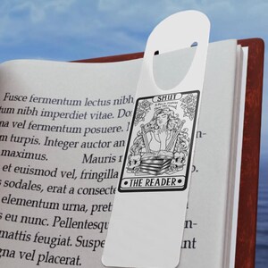 The Smut Reader Tarot Card Bookmark|Bookish Gift|Smut Gift|Romance Reader|Smutty Books|Spicy Book Gifts|Literary Girl
