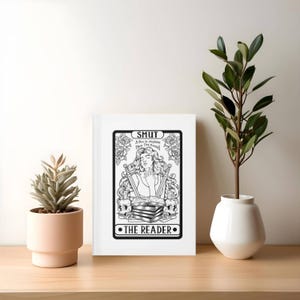 The Smut Reader Tarot Card Hardcover Journal|Literary GirlBookish Gift|Smut Gift|Romance Reader|Smutty Books|Spicy Book Gift|Valentine&#39;s Day