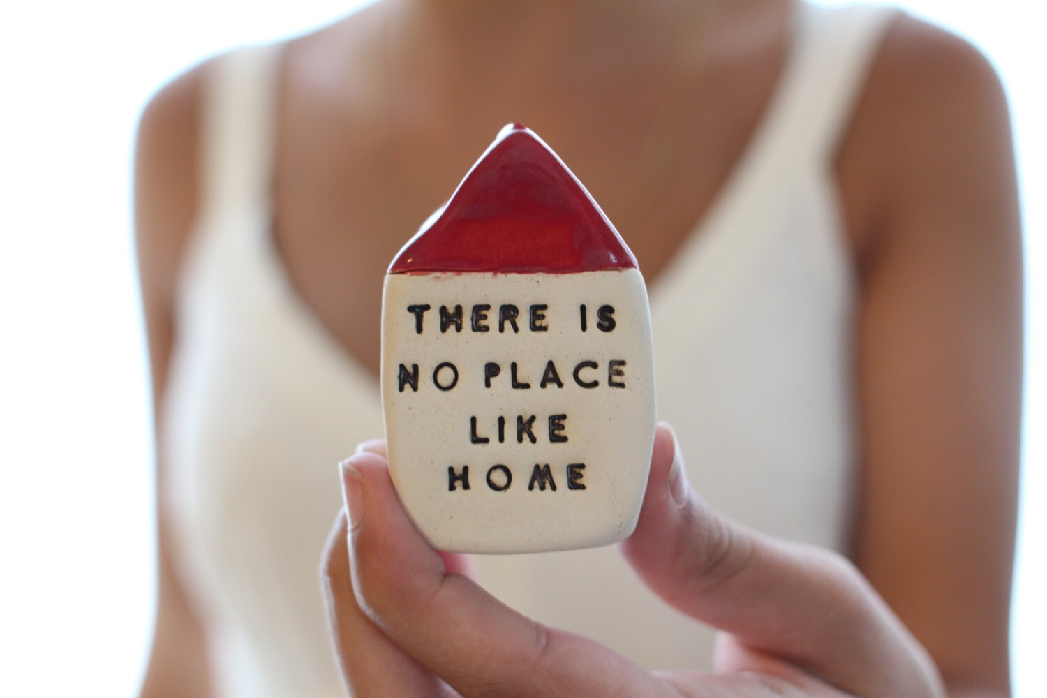 Il N'y A Pas de Place Comme La Pendaison Crémaillère Cadeau Miniature Maisons Petites Rustiques en C