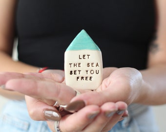 Sea lover gift Vacation vibe gift Birthday gift Miniature house Gift for her Gift for him Best friend gift