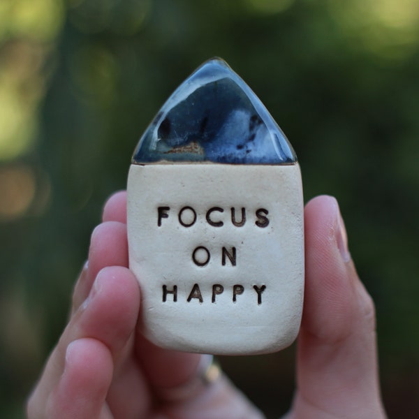 Focus on happy, Happy birthday, Motivational quotes, Personalized gift, Unique gift, Gift for women, Girl power, women empowerment