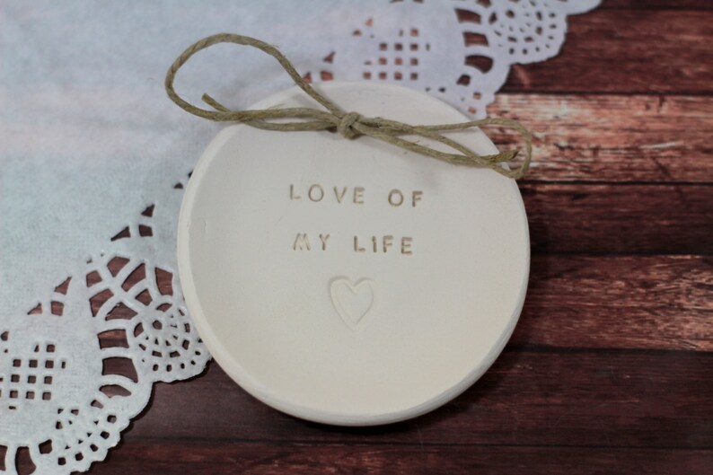 Alternative Ring Bearer Pillow Ceramic Ring Dish Wedding Ring Etsy