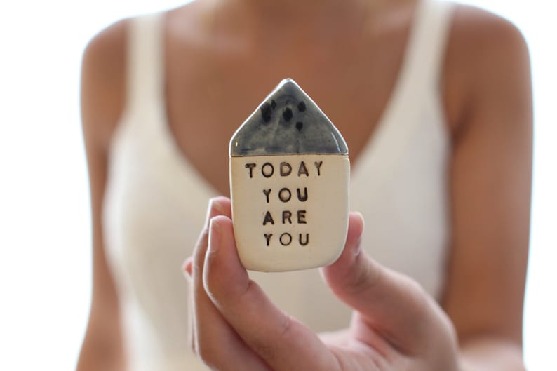 Inspirational Quote Office Decor Empowering Gift Miniature Etsy