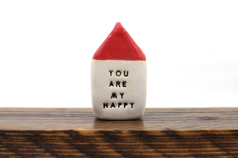 You are my happy Birthday gift Miniature house Gift for her Gift for him Best friend gift image 2