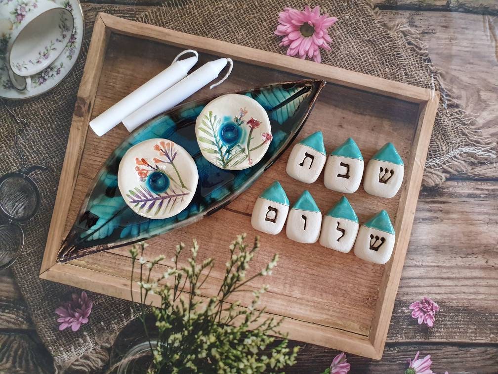 Shabbat Candlestick Shabbat Candle Holders Shabbat Etsy