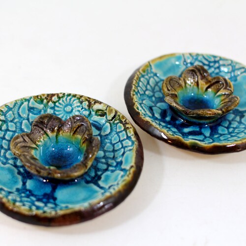 Shabbat Candlestick Ceramic Candle Holders Bat Mitzvah Gift Etsy