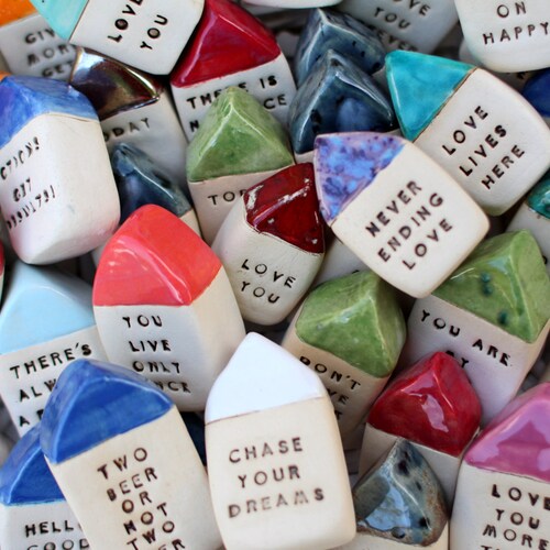 Inspirational Quote Office Decor Empowering Gift Miniature Etsy