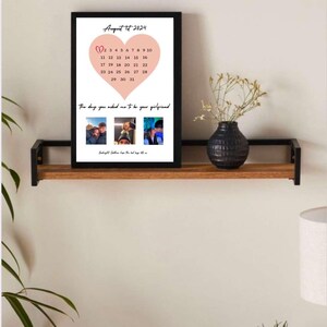 Impression de couple personnalisée faite main pour la Saint-Valentin, un anniversaire, un anniversaire, Noël - Cadeau parfait ** Envoyez un message lors de la commande