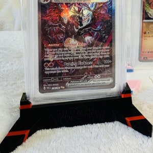 3D-geprinte Pokemon-kaartstandaards met thema (kaart niet inbegrepen)