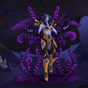 Personagem de D&D: personagem personalizado de RPG de fantasia, Dungeons & Dragons, design de personagem, ficha de personagem de D&D, histórico de D&D, encomenda de arte de D&D