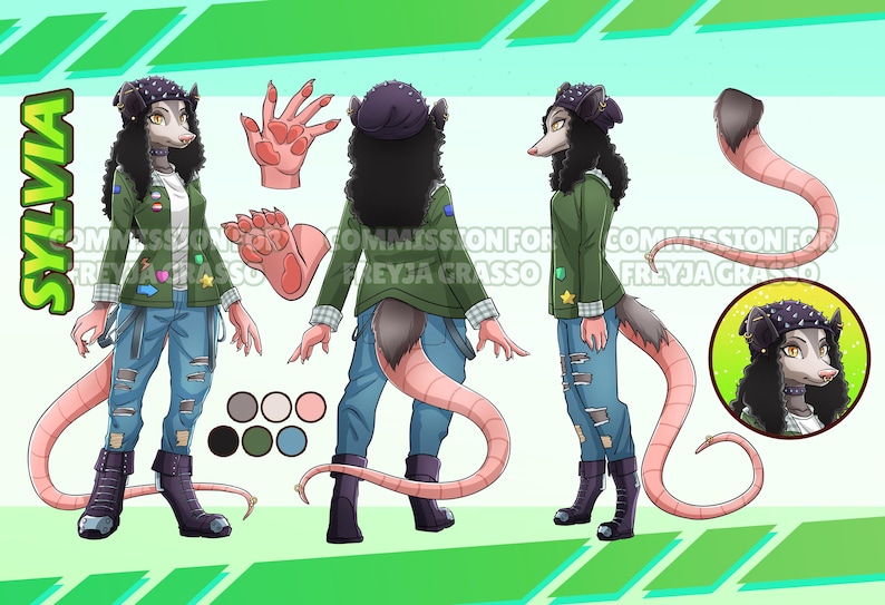 Character Sheet Commission, Furry Reference Sheet, Custom Furry Character, Furry Character Sheet, Fursuit Design, Fursona, Character Reference Sheet, Furry Avatar Reference Sheet, gay, Furry V Tuber Reference Sheet, Full Body Character Commission, Gift For Her, Gift For Him, DND Character, Streaming Asset, Original Character Design, Male buff furry, Fish Furry, Birthday gift, Vroid, OC Reference Sheet, Bara Furry, Furry art commission, Ych Furry, queer, Furry PFP, Opposum fursona, furry icon