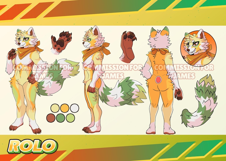 Character Sheet Commission, Furry Reference Sheet, Custom Furry Character, Furry Character Sheet, Fursuit Design, Fursona, Character Reference Sheet, Furry Avatar, Halloween fursona, gay, Furry V Tuber Reference Sheet, Full Body Character Commission, Gift For Her, Gift For Him, DND Character, Streaming Asset, Original Character Design, Cute furry, Fish Furry, Birthday gift, Vroid, OC Reference Sheet, Bara Furry, Furry art commission, Ych Furry, queer, Furry PFP, Red Panda Fursona, furry icon