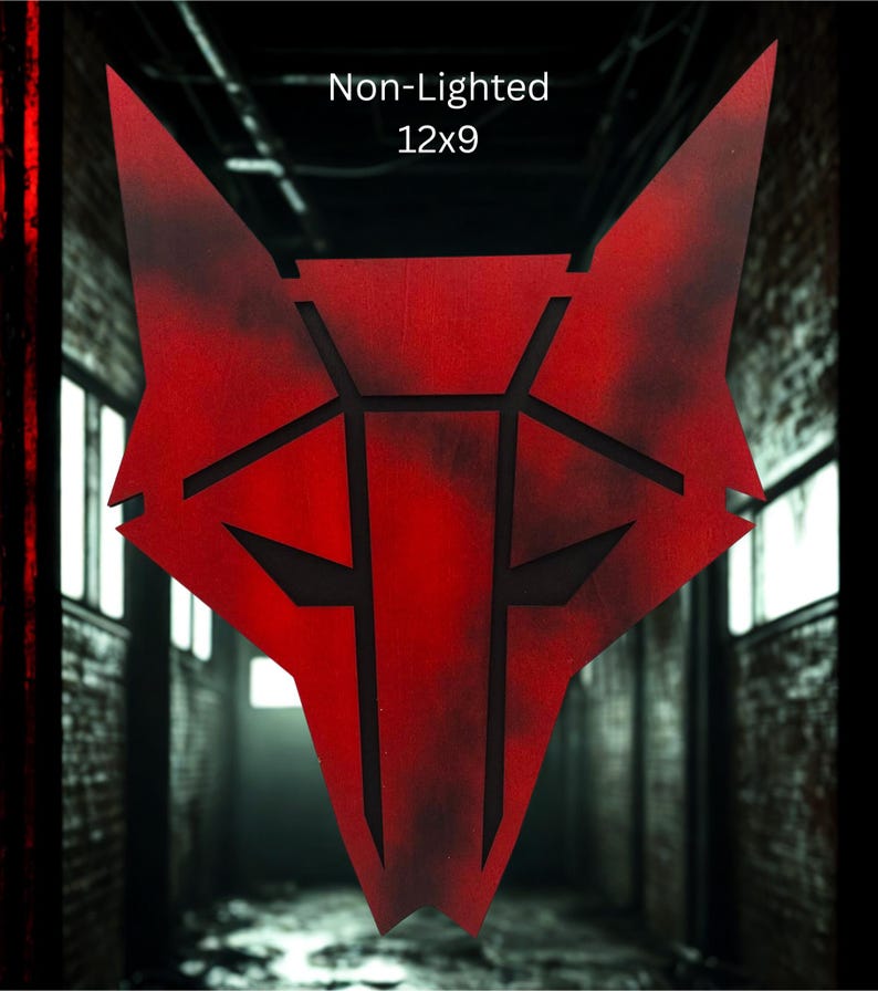 Red Rising Howler Sigil | Baltic Birch Wood Wall Art - Etsy