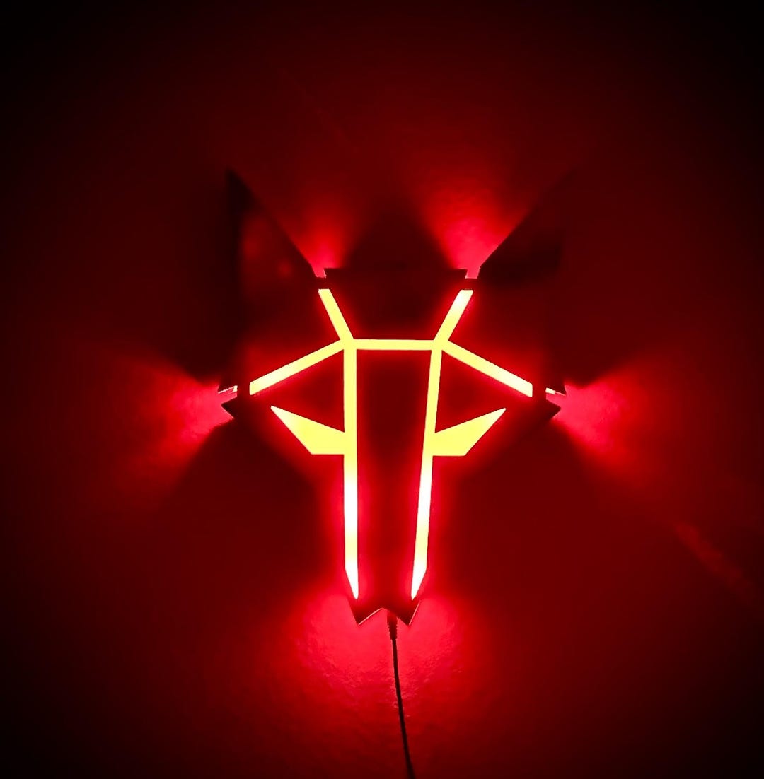 Red Rising Howler Sigil: RGB LED Baltic Birch Wall Art - Etsy