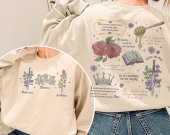 Vicious Little Thing Powerless PNG, Powerless Bookish PNG, Fearless Lauren Book Sweatshirt, Kai And Paedyn Sweatshirt, Gift for Bookworms.