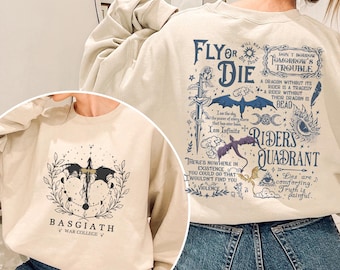 Fourth Wing PNG, Basgiath War College, Dragon Rider Design, Fly Or Die, Rebecca Yarros Merch, Violet Sorrengail, Bookish Merch Gift