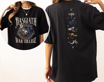 Basgiath War College Book PNG, Bookish War Shirt, Four Wing Rebecca Yarros Merch, Violet Sorrengail, Fantasy Bookish, Gift For Readers