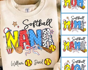 Softball Mama Shirt, Mothers Day Gift For Softball Mama, Gift For Softball Lover Mama Shirt, Mothers Day Shirt, Softball Season Mama Shirt