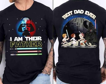 Personalized I Am Their Father Best Dad Ever Shirt, Father&#39;s Day Gift For Dad,  I&#39;m Their Father Shirt, Father&#39;s Day Gift For Dad Men