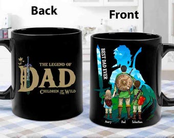 Gepersonaliseerde dadaloriaanse koffiemok, beste vader in de Melkweg, Vaderdagmok, vaderdagcadeaus, verjaardagscadeau voor vader, mok beste vader ooit