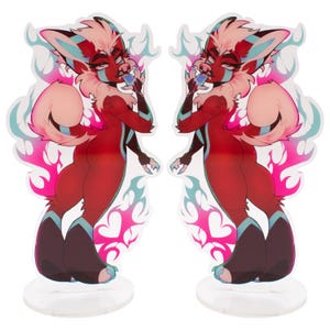 Akita Acrylic Standee | Furry Fandom Canine Figure