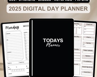 Digital Planner 2025, Best Digital Planner, Digital Planner App, Goodnotes Planner, iPad Planner, Notability Planner, Undated Planner