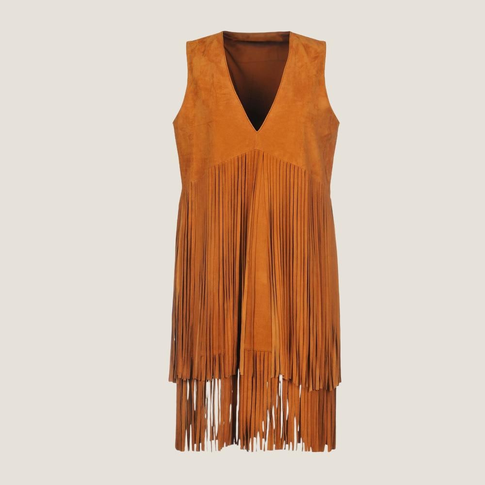 Midi Fringe Western Dress - Etsy Midi Fringe Western Dress - Etsy