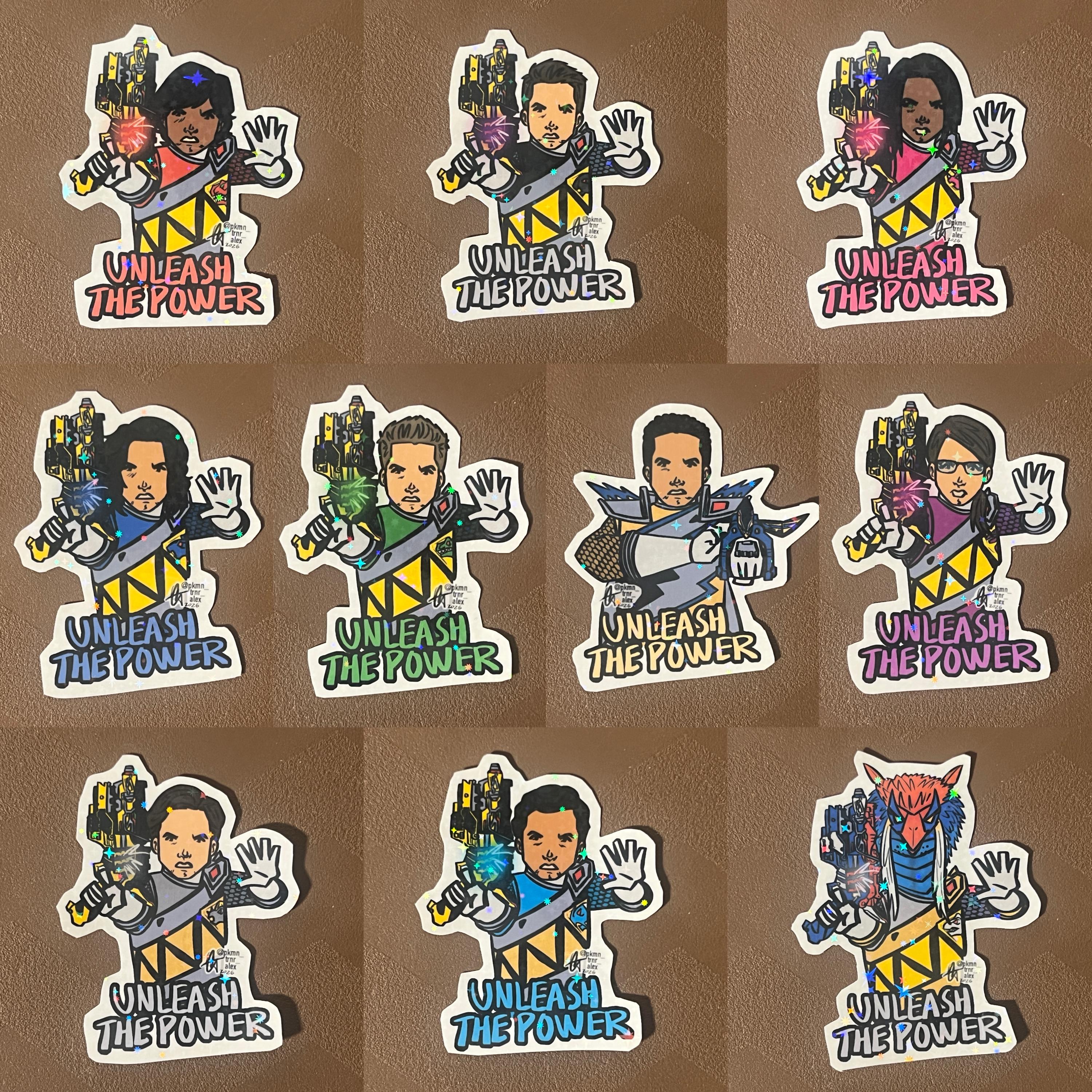 Power Rangers Car Decal - Etsy