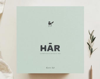 Poëzieboek Zine - Hār (en toen nog andere gedichten over voor ons)
